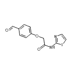 CAS#: 215503-93-8, 2-(4-Formylphenoxy)-N-Thiazol-2-Yl-Acetamide