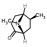 CAS#: 215585-44-7, (1R,5R,6S)-6,8-Dimethyl-8-Azabicyclo[3.2.1]Octan-2-One