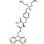 CAS 登录号：215600-05-8， 4-[(二乙氧基磷酰)甲基]-N-[(9H-芴-9-基甲氧基)羰基]-D-苯丙氨酸