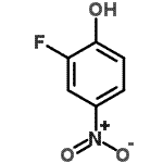 CAS#: 21571-34-6, 2-Fluoro-4-Nitrophenol