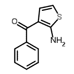 CAS#: 21582-44-5, (2-Amino-3-Thienyl)(Phenyl)Methanone