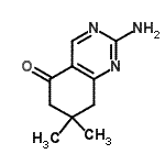 CAS#: 21599-37-1, 2-Amino-7,7-Dimethyl-7,8-Dihydro-5(6H)-Quinazolinone