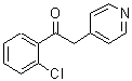 CAS 登录号：216076-11-8， 1-(2-氯苯基)-2-(4-吡啶基)-乙酮