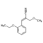 CAS#: 216384-76-8, (2Z)-3-(2-Ethoxyphenyl)-2-(Methoxymethyl)Acrylonitrile