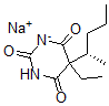 CAS 登录号：21642-82-0， S-(-)-戊巴比妥钠