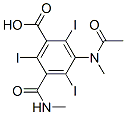 CAS#: 21656-26-8, 3-(Acetylmethylamino)-2,4,6-Triiodo-5-[(Methylamino)Carbonyl]Benzoic Acid