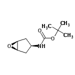 CAS#: 216578-35-7, 2-Methyl-2-Propanyl (1R,3R,5S)-6-Oxabicyclo[3.1.0]Hex-3-Ylcarbamate