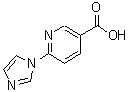 CAS#: 216955-75-8, 6-(1H-Imidazol-1-Yl)Nicotinic Acid