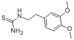 CAS 登录号：21714-26-1， [2-(3,4-二甲氧基-苯基)-乙基]-硫脲