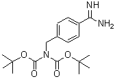 CAS#: 217313-84-3, Bis(2-methyl-2-propanyl) (4-carbamimidoylbenzyl)imidodicarbonate