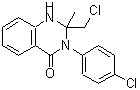 CAS 登录号:217461-92-2, 2-(氯甲基)-3-(4-氯苯基)-2-甲基-2,3-二氢-4(1H)-喹唑啉酮