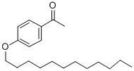 CAS 登录号：2175-80-6， 1-(4-十二烷氧基苯基)乙酮