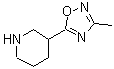 CAS#: 21767-12-4, 3-(3-Methyl-1,2,4-Oxadiazol-5-Yl)Piperidine