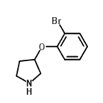 CAS#: 21767-18-0, 3-(2-Bromophenoxy)Pyrrolidine