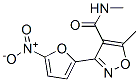 CAS#: 21787-34-8, N,5-Dimethyl-3-(5-Nitro-2-Furyl)-4-Isoxazolecarboxamide