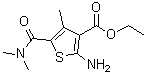 CAS#: 217962-82-8, Ethyl 2-Amino-5-(Dimethylcarbamoyl)-4-Methyl-3-Thiophenecarboxylate