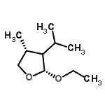 CAS 登录号：217969-55-6， (2R,4R)-2-乙氧基-3-异丙基-4-甲基四氢呋喃