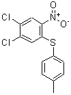 CAS 登录号：218156-19-5， 1,2-二氯-4-[(4-甲基苯基)硫基]-5-硝基苯
