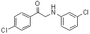 CAS#: 218157-76-7, 1-(4-Chlorophenyl)-2-[(3-Chlorophenyl)Amino]Ethanone