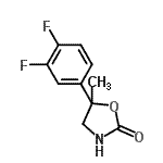 CAS#: 218449-92-4, 5-(3,4-Difluorophenyl)-5-Methyl-1,3-Oxazolidin-2-One