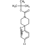 CAS#: 218451-34-4, Tert-Butyl 4-(4-Chlorophenyl)-4-Cyano-Piperidine-1-Carboxylate