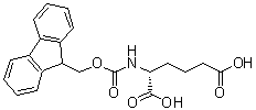 CAS 登录号：218457-73-9， (2R)-2-{[(9H-芴-9-基甲氧基)羰基]氨基}己二酸
