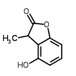 CAS#: 21872-07-1, 4-Hydroxy-3-Methyl-1-Benzofuran-2(3H)-One