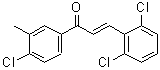 CAS 登录号:219140-58-6, (2E)-1-(4-氯-3-甲基苯基)-3-(2,6-二氯苯基)-2-丙烯-1-酮