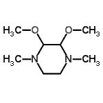CAS#: 21950-80-1, 2,3-Dimethoxy-1,4-Dimethylpiperazine