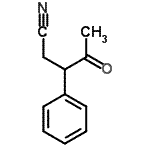 CAS#: 21953-95-7, 4-Oxo-3-Phenylpentanenitrile
