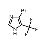 CAS#: 219534-99-3, 4-Bromo-5-(Trifluoromethyl)-1H-Imidazole