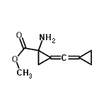 CAS 登录号：219788-05-3， 甲基1-氨基-2-(环丙亚基亚甲基)环丙烷羧酸酯