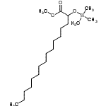 CAS#: 21987-11-1, Methyl 2-[(Trimethylsilyl)Oxy]Hexadecanoate