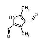 CAS#: 2199-61-3, 3,5-Dimethyl-1H-Pyrrole-2,4-Dicarbaldehyde