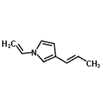 CAS#: 219910-49-3, 3-[(1E)-1-Propen-1-Yl]-1-Vinyl-1H-Pyrrole