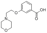 CAS 登录号：219935-32-7， 3-[2-(4-吗啉基)乙氧基]-苯甲酸