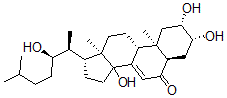 CAS 登录号：22005-50-1， 25-脱氧蜕皮甾酮