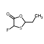 CAS#: 220118-87-6, 2-Ethyl-4-Fluoro-1,3-Oxathiolan-5-One