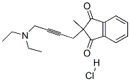 CAS#: 22019-31-4, 2-(4-Diethylaminobut-2-Ynyl)-2-Methyl-Indene-1,3-Dione Hydrochloride