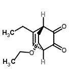 CAS#: 220304-93-8, (1R,4R,7R)-7-Ethoxy-5-Ethylbicyclo[2.2.2]Oct-5-Ene-2,3-Dione