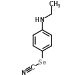 CAS 登录号：22037-05-4， 4-(乙基氨基)苯基硒氰酸酯