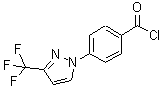 CAS#: 220461-85-8, 4-[3-(Trifluoromethyl)-1H-Pyrazol-1-Yl]Benzoyl Chloride