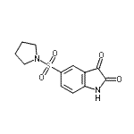 CAS#: 220510-17-8, 5-(1-Pyrrolidinylsulfonyl)-1H-Indole-2,3-Dione
