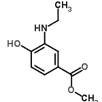 CAS 登录号：220844-96-2， 甲基3-(乙基氨基)-4-羟基苯甲酸酯