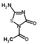 CAS#: 220966-98-3, 2-Acetyl-5-Amino-1,2,4-Thiadiazol-3(2H)-One