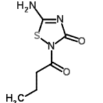CAS#: 220966-99-4, 5-Amino-2-Butyryl-1,2,4-Thiadiazol-3(2H)-One