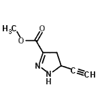 CAS#: 221100-79-4, Methyl 5-Ethynyl-4,5-Dihydro-1H-Pyrazole-3-Carboxylate