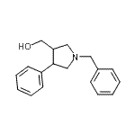 CAS#: 221141-87-3, (1-Benzyl-4-Phenyl-3-Pyrrolidinyl)Methanol