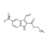 CAS#: 22120-89-4, Ethyl 3-Formyl-5-Nitro-1H-Indole-2-Carboxylate