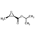 CAS 登录号：221203-36-7， 异丙基(2R,3R)-3-甲基-2-环氧乙烷羧酸酯